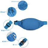 Waterproof Waist Bag Chest Pack Cellphone Pouch Outdoor Sports Cross-body Bag