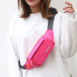 Waterproof Waist Pack Sports Running Waist Bag Mobile Phone Holder Gym Fitness T