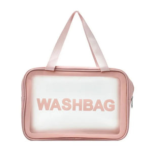 Waterproof Transparent Cosmetic Case Large Capacity Portable Travel Bag