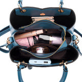Waterproof Wear Resistant Leather Shoulder Bag Women Messenger Bags
