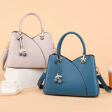 Waterproof Wear Resistant Leather Shoulder Bag Women Messenger Bags