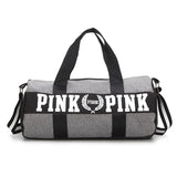 Waterproof Gym Bag for Women & Men Pink Nylon Handbags