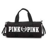 Waterproof Gym Bag for Women & Men Pink Nylon Handbags