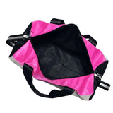 Waterproof Gym Bag for Women & Men Pink Nylon Handbags