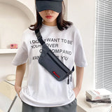 Waterproof Woman Waist Bag Fanny Pack Chest Pack Outdoor Crossbody Bag