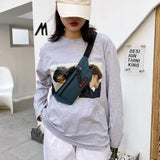Waterproof Woman Waist Bag Fanny Pack Chest Pack Outdoor Crossbody Bag