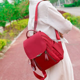 Waterproof Women Backpack Woman Nylon Large Capacity School Bags Casual Travel