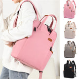 Waterproof Women Business Backpack Oxford Student School Backpacks