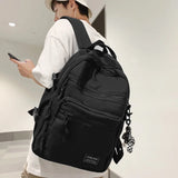 Waterproof Women College Student Schoolbag Travel Boy Book Bag