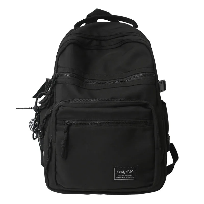 Waterproof Women College Student Schoolbag Travel Boy Book Bag