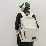 Waterproof Women College Student Schoolbag Travel Boy Book Bag