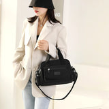 Large Capacity Waterproof Nylon Shoulder Bag Handbag