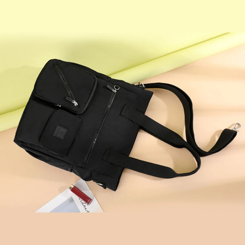 Waterproof Women Shoulder Bag Casual Nylon Storage Bag Large Capacity