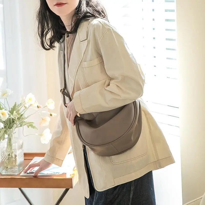 Waterproof Women Totes Shoulder Bags Crossbody Bag Solid Ladie
