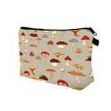 Waterproof Women's Makeup Bag Mushroom Cosmetics Organizer Bag