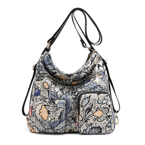 Waterproof Women's Multifunction Shoulder bags Printing Messenger Bag