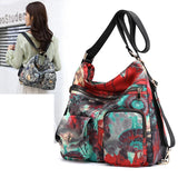 Waterproof Women's Multifunction Shoulder bags Printing Messenger Bag