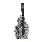 Waterproof Women's Multifunction Shoulder bags Printing Messenger Bag