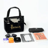 Waterproof Beach Handbag London Shopper Ladies Shoulder PVC Shopping Handbags
