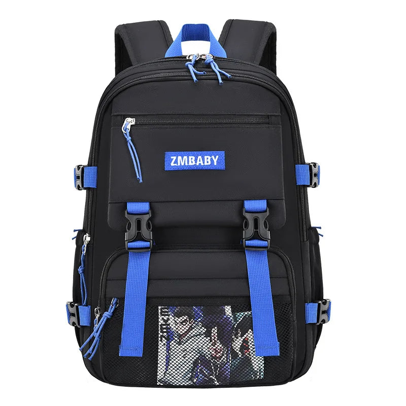Waterproof Boys Schoolbag Teenager Laptop Backpack Large School Backpack