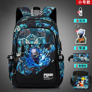 Kids Waterproof Schoolbag Teenager Laptop Backpack Boys School Bag