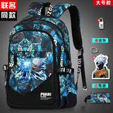 Kids Waterproof Schoolbag Teenager Laptop Backpack Boys School Bag