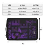 Waterproof Laptop Bag 13 14 15 Inch Protective Cover for Briefcase