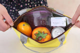 Waterproof Portable Lunch Bag Insulation Heat Storage Tote