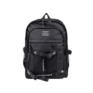 Waterproof Nylon Women Backpack Large Capacity Schoolbag for Teenage Girls