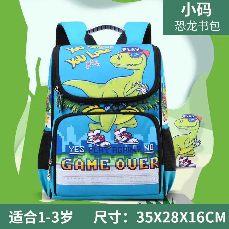 Waterproof Kids Orthopedic School Backpack Cartoon School Bags