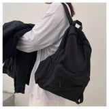 Waterproof Large-Capacity Schoolbag Zipper Backpack Y2K