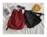 Waterproof Large-Capacity Schoolbag Zipper Backpack Y2K