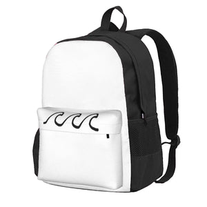 Waves 1 Backpacks Men's Backpacks Bags For Women Back Bag Women Backpack Men's