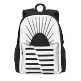 Waves 2 Backpacks Men's & Women's Bag with Zipper