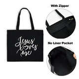 Way Maker Miracle Worker My God Canvas Shoulder Bag