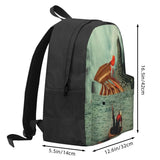 Fishermen Backpacks Retro School Bags Men Women