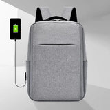 Fashionable USB Charging Laptop Backpack Strong Load Bearing