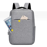 Fashionable USB Charging Laptop Backpack Strong Load Bearing