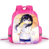 Weather daughter printing School Bags Little Girls backpack