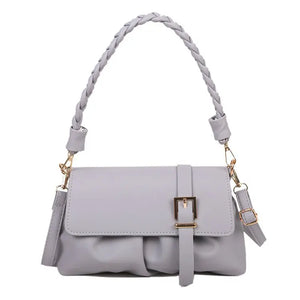 Cloud Handbag Armpit Bag Soft PU Leather One Shoulder Bag