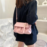 Cloud Handbag Armpit Bag Soft PU Leather One Shoulder Bag