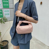 PU Leather Small Crossbody Bag with Chain Shoulder Handba