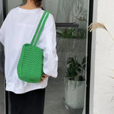 Vintage Woven Tote Bag Summer Beach Handbags