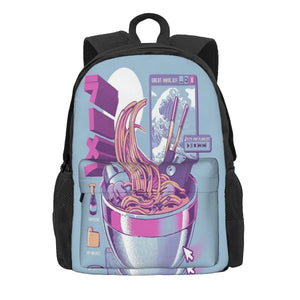 Web Ramen Backpacks Men's Backpacks Bags For Women Reusable Backpack Bags