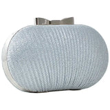 Bridal Beaded Evening Bag Rhinestones Clutch Egg Shape
