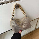 Wedding Rhinestone Shoulder Purse Party Handbags Women Totes Bag Ladies