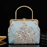 Metal Hand Bag Women's Shoulder Bag Crossbody Bag Chain Shell Lock Bags