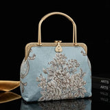Metal Hand Bag Women's Shoulder Bag Crossbody Bag Chain Shell Lock Bags