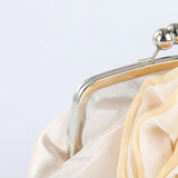 Vintage Flowers Lock Bag Chain Shoulder Crossbody Bags