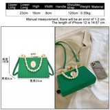Pearl Wedding Evening Bag for Women Banquet Handbags Lady Crossbody Bags